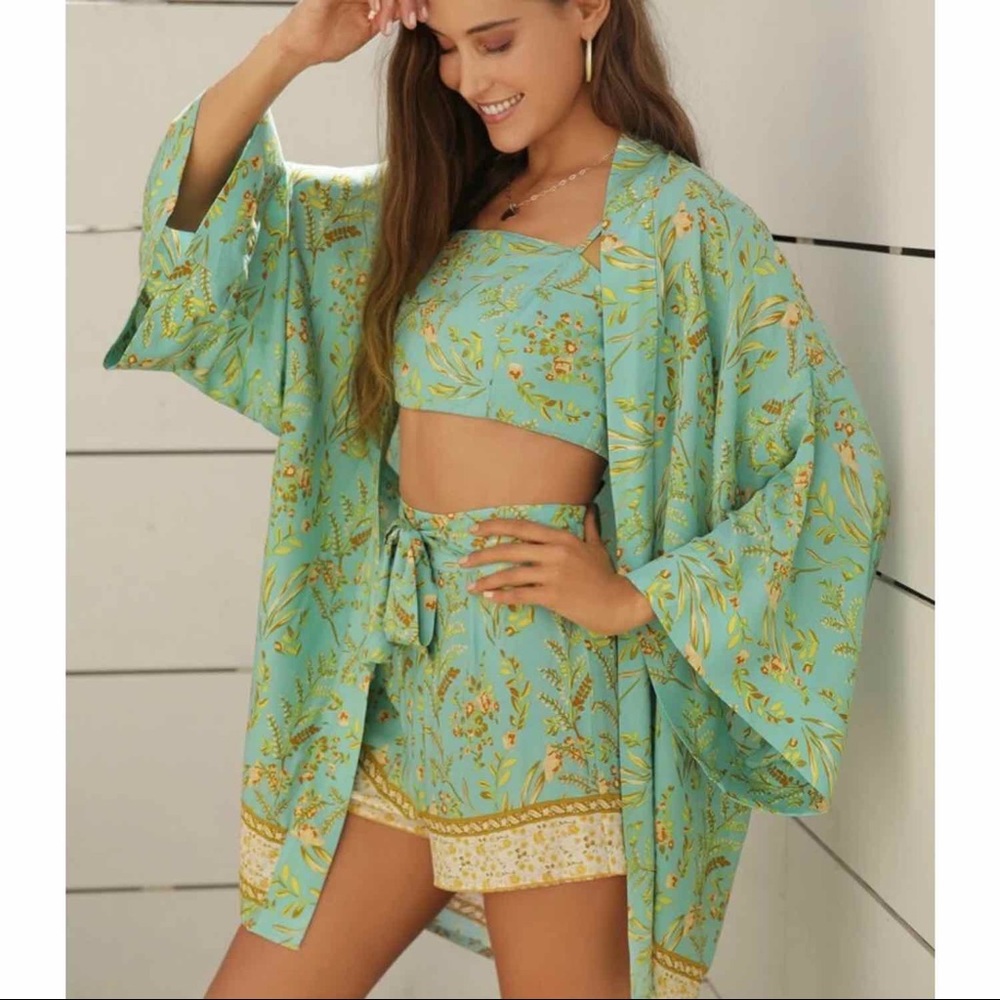 3 piece Kimono outfit